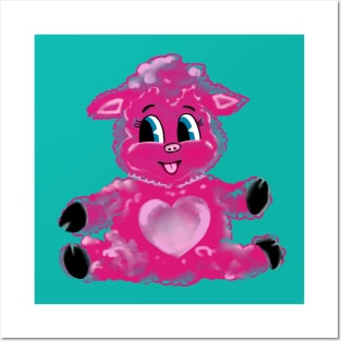 Lovey Lamb Posters and Art